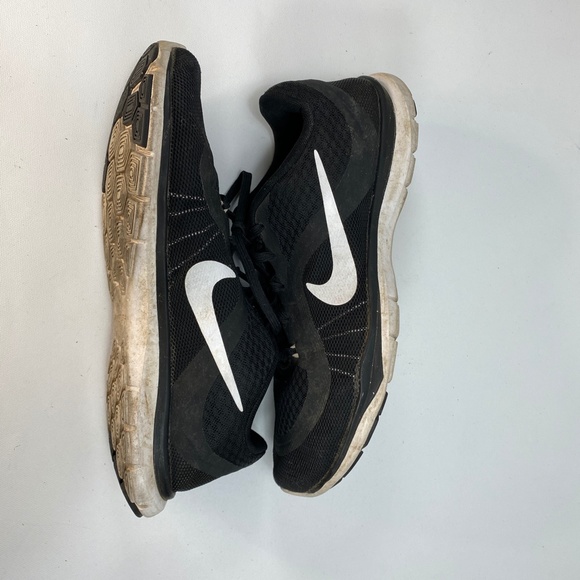 Nike Black Size 9 Training Flex TR 6 Mesh Lace-up Tennis Athletic Sneaker - Picture 7 of 10